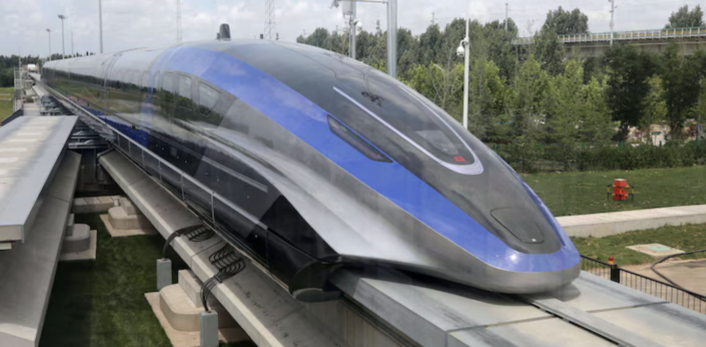 China successfully tests maglev trains in vacuum tube, eyeing future speeds of 4,000 kph